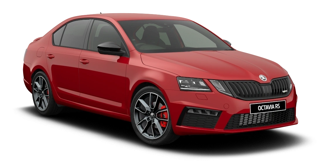 Scoda Octavia RS Dark Red 2019